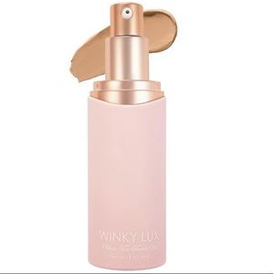 Winky Lux white tea tinted veil in Medium